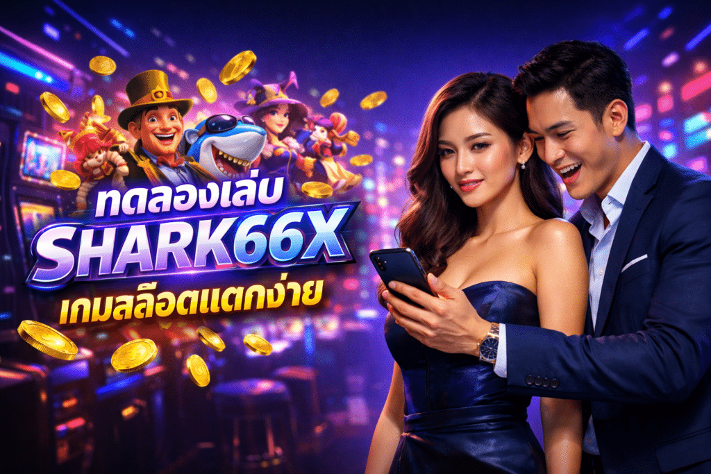 ทดลองเล่น SHARK66X เกมสล็อตแตกง่าย เล่นได้ทันที