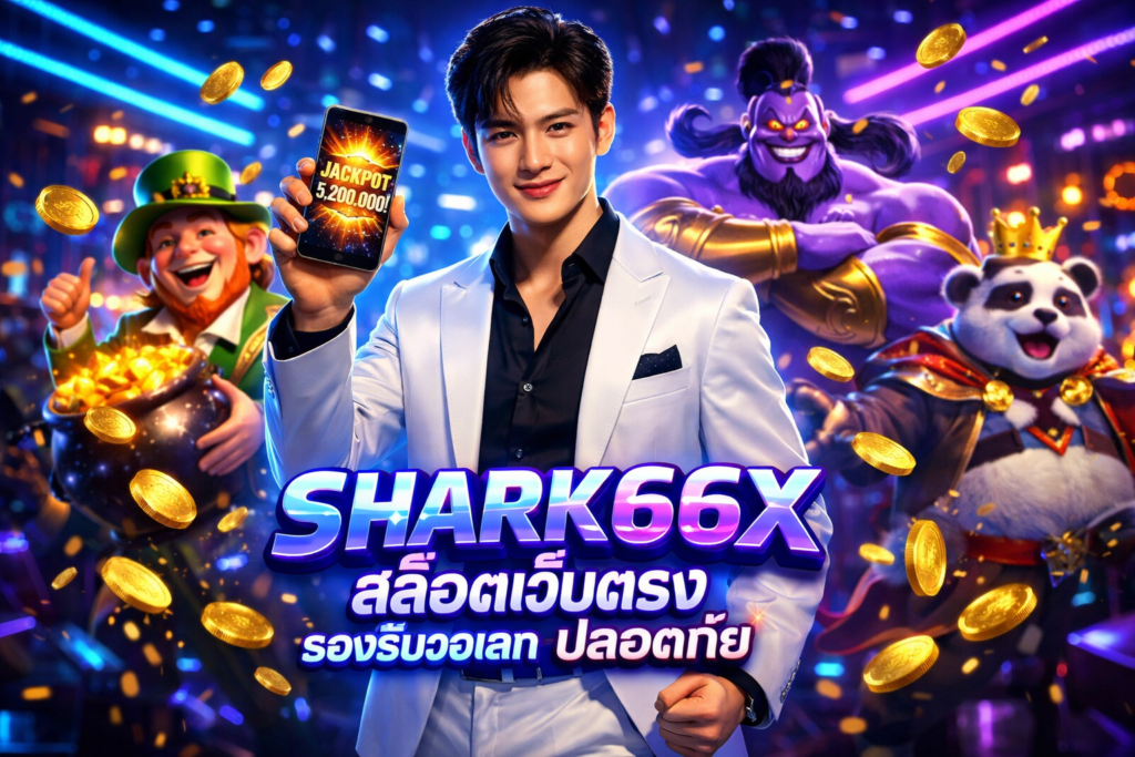 SHARK66X สล็อตเว็บตรง รองรับวอเลท ปลอดภัย เชื่อถือได้